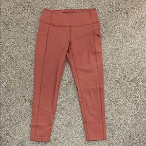 Rust Orange Zella Leggings